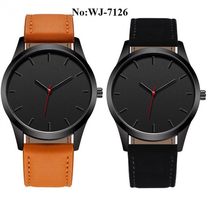 Đồng hồ đeo tay nam lưới thép đen thời trang WJ-8070