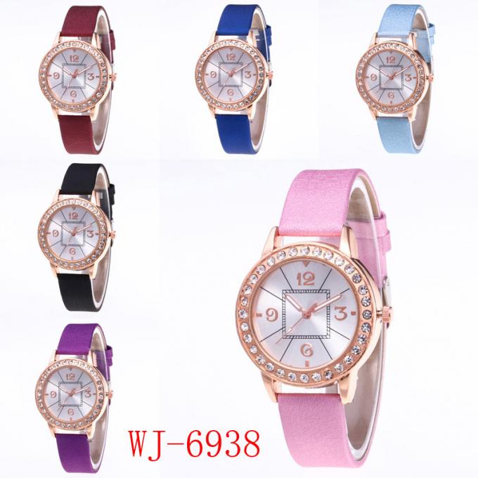 WJ-7430 Đồng hồ đeo tay nữ sang trọng giá rẻ với phong cách Trung Quốc Chấp nhận đơn hàng OEM nhỏ hàng loạt Đồng hồ đeo tay nữ phổ biến