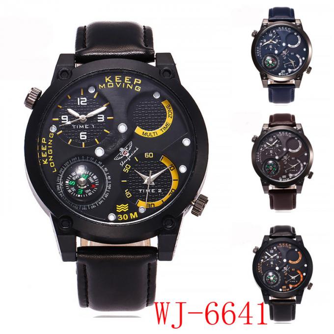 WJ-3751P phổ biến Trung Quốc Wal-Joy nhà máy sản xuất đồng hồ nam mặt lớn đồng hồ đeo tay cususl thời trang chất lượng cao