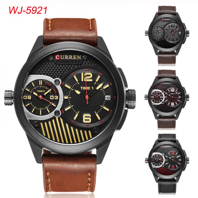 Đồng hồ đeo tay nam siêu mỏng sang trọng WJ-7428 CURREN 8304 Đồng hồ đeo tay nam tối giản kỹ thuật số Đồng hồ đeo tay không thấm nước Nhập khẩu