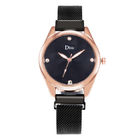 WJ-8456 Charm Fashion Good Quality Women Magnetic Watch Strap Stainless Steel Mesh Band Watch