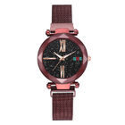 WJ-8359 Fashion Smart Purple 6 Colors 16Mm Stainless Steel Watch Band Magnetic Strap Watch