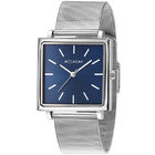 WJ-8421New Design Fashion Girls Stainless Steel Mesh Watch Strap Analog Quartz Watch