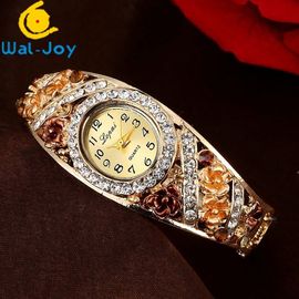 WJ-6534 Mới đến Nhà máy thiết kế độc đáo Đồng hồ đeo tay hoa cổ điển trực tiếp